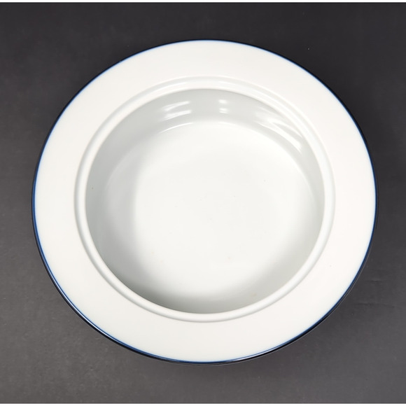 Dansk Concerto Allegro Blue Covered Casserole 1.5 Quarts Wide Band Base Japan - Picture 5 of 9